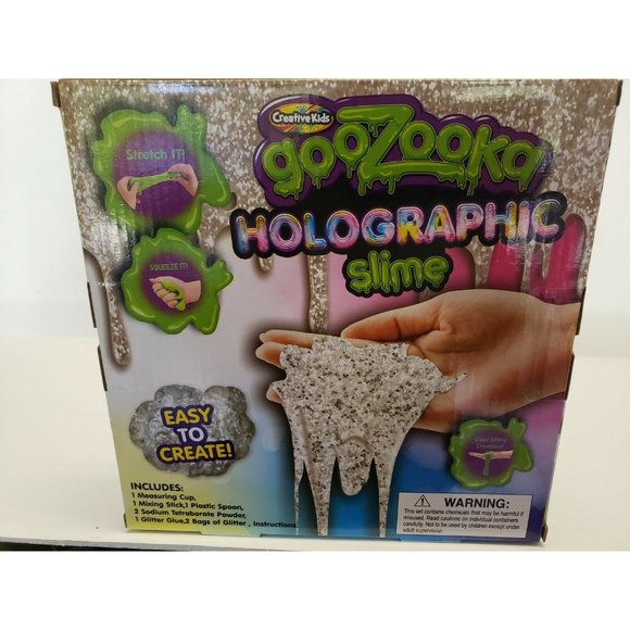 Creative Kids GooZooka Slime It's Slime Time Stretch Squeeze Glitter - Picture 7 of 7